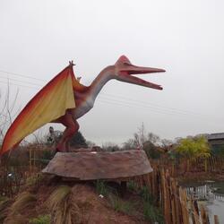 Pterosaur with nest