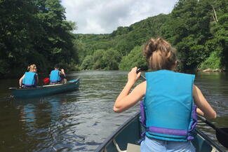 canoeing