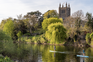 river wye paddleboarding