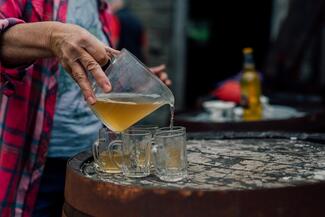 cider tasting