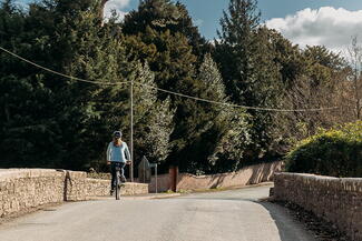 Cycling through Pembridge