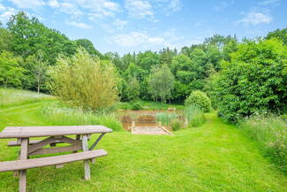 Top pond at Woodside lodges