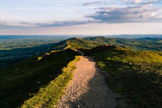 View of the Malvern Hills