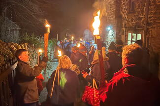 The Crown Inn Woolhope Wassail