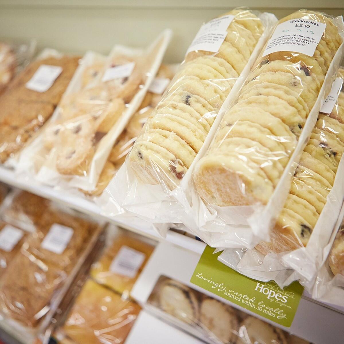 Local biscuits and cakes