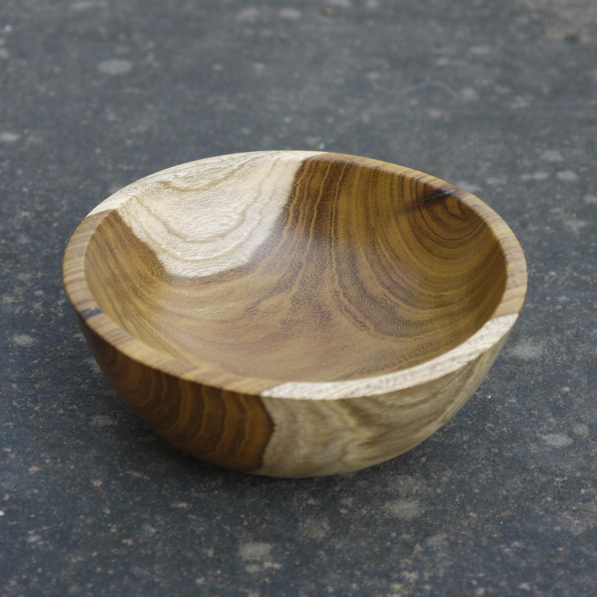 Wooden bowl