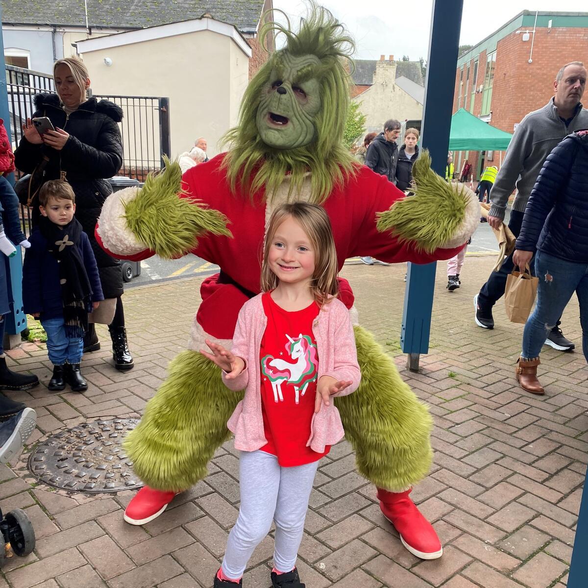 Child with the Grinch