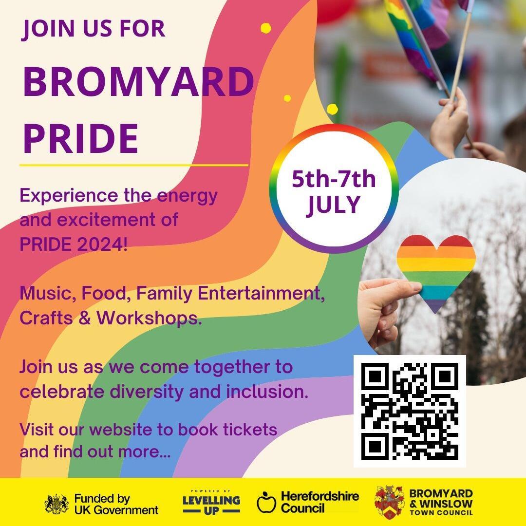 pride event information poster