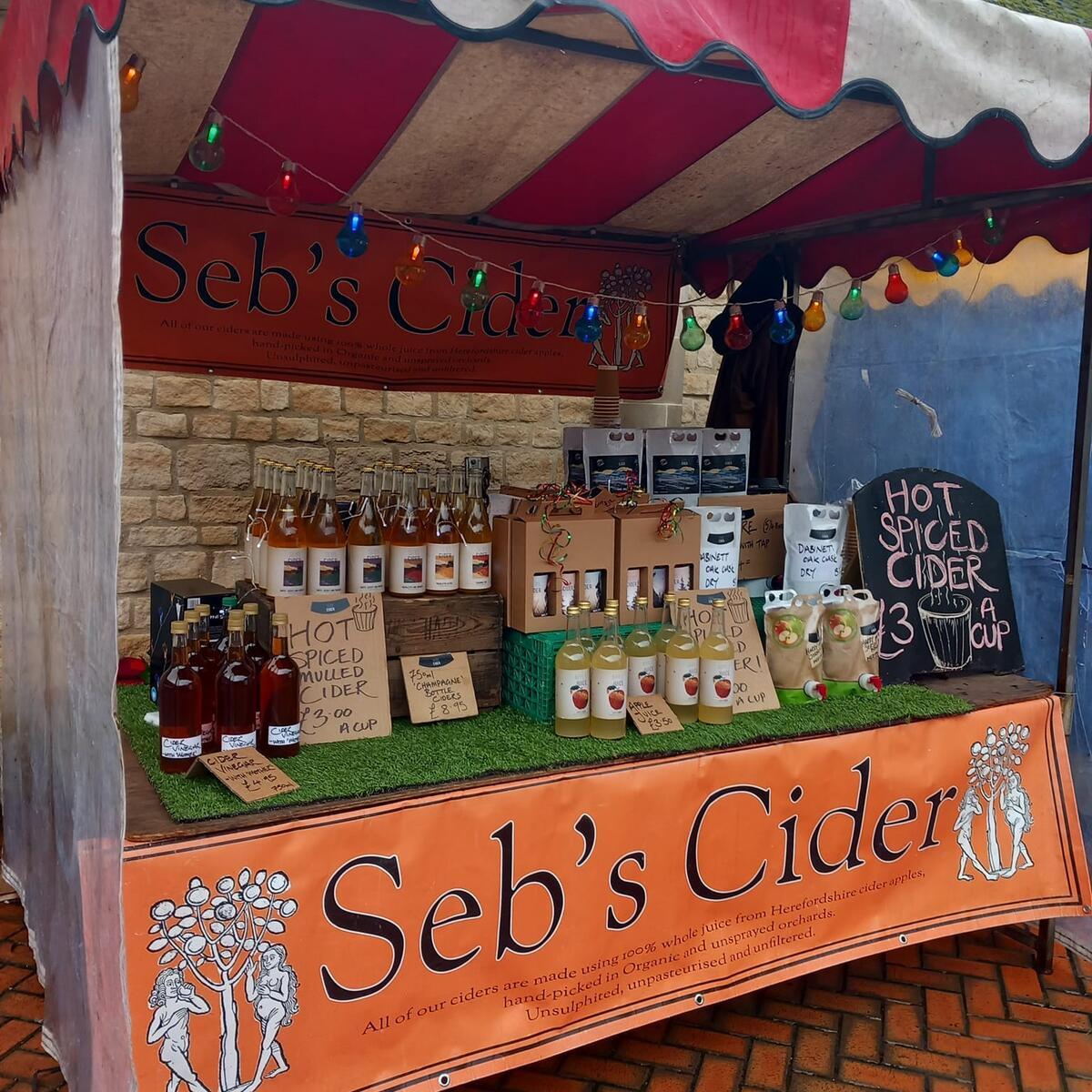 Cider stall