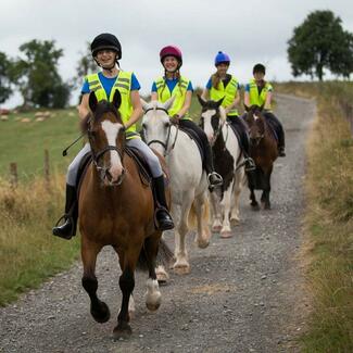 Horse riding