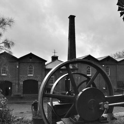 Alfred Watkin's Photograph of an old factory