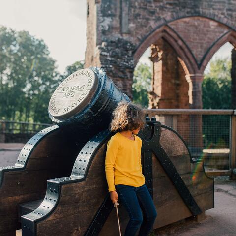 Roaring Meg Goodrich Castle