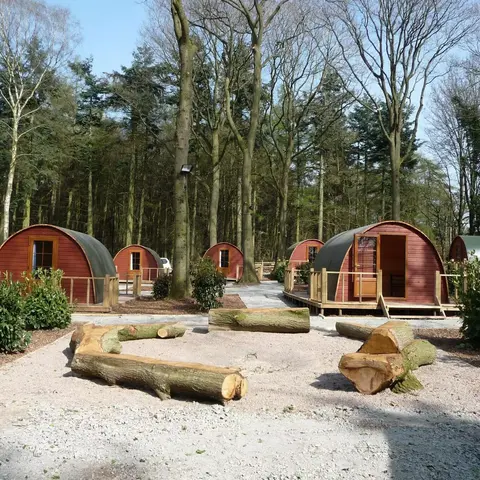 Glamping pods