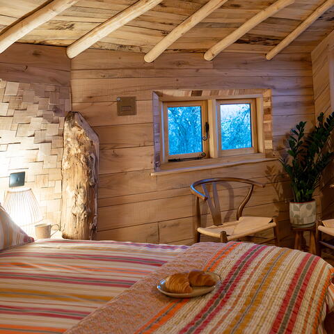 A cosy bedroom at One Acre Wood