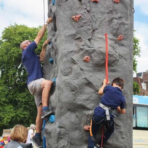 climbing wall