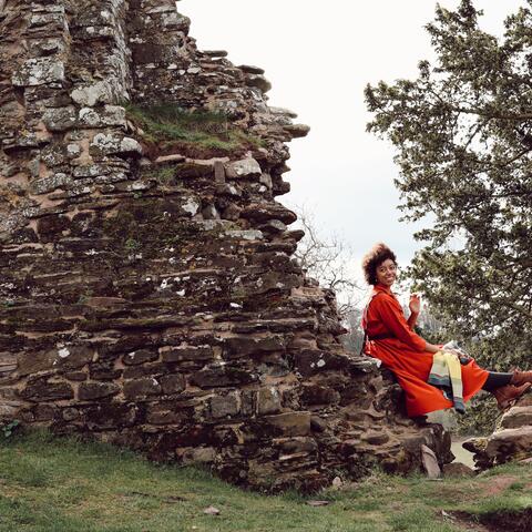 Snodhill Castle ruins