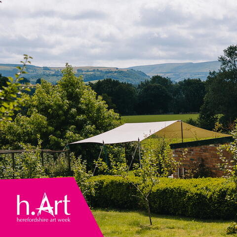 View of black mountains