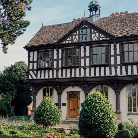 Grange Court Black & White Exterior