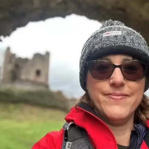 Walker at Longtown Castle