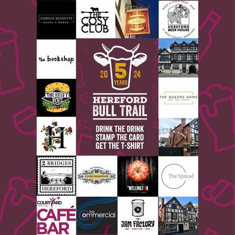Hereford Bull Trail poster
