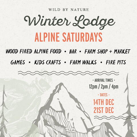 Poster for Winter Lodge Alpine Saturdays at Longtown