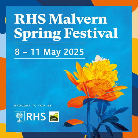 RHS Malvern Spring Show poster