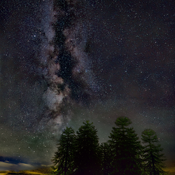 The Milky Way from Hergest Ridge